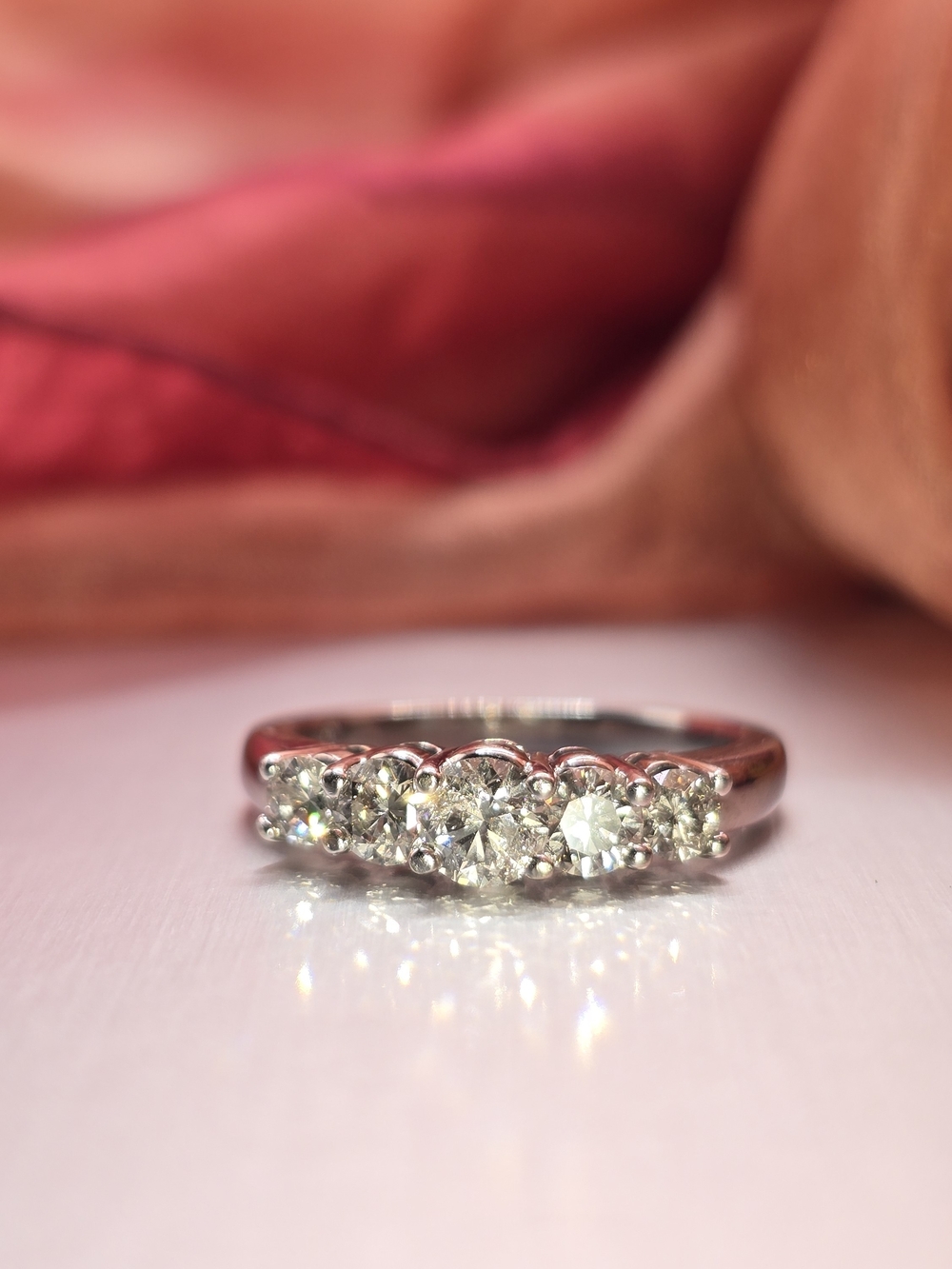 Classic 5-Stone Diamond Band - 14k